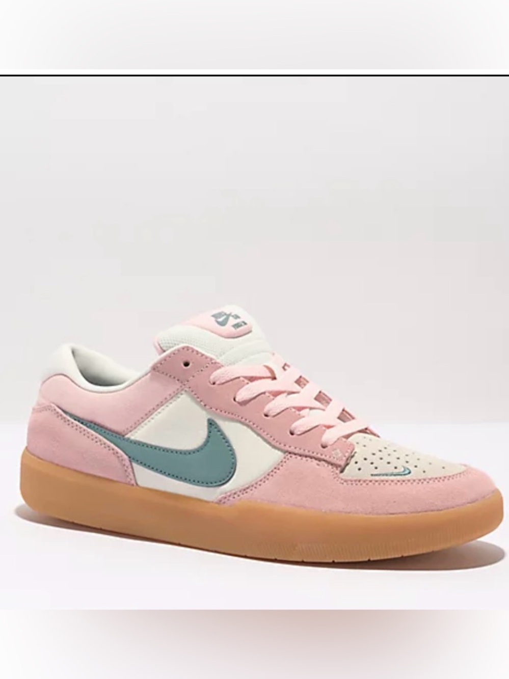 Nike SB Force 58 Teal, Gum & Pink Skate Shoes